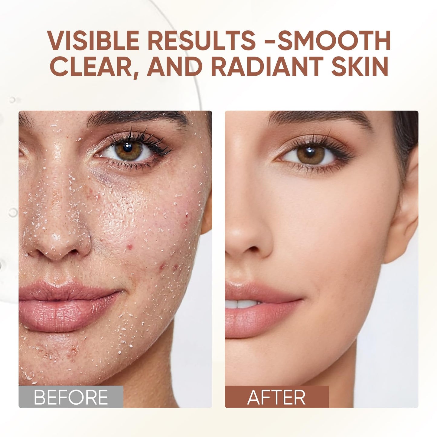 Rice Peeling Ampoule for Daily Soft Exfoliating Face and Body Scrub with Fermented Rice Extract Gentle Peel Shot Exfoliator and Blackhead Remover Lightweight Peeling Oil for Smoother Skin Care Results