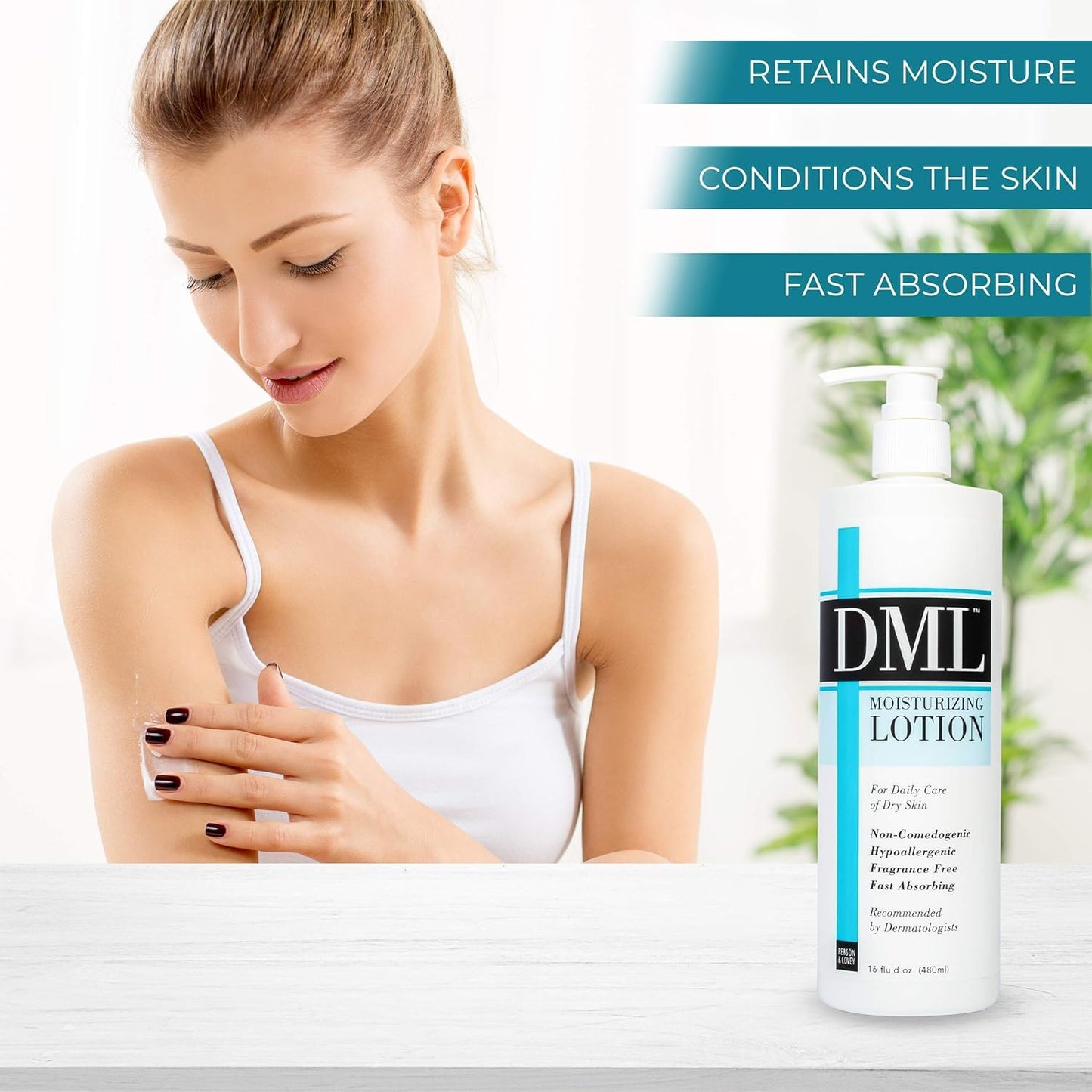 DML Moisturizing Lotion 16 oz (Pack of 6)