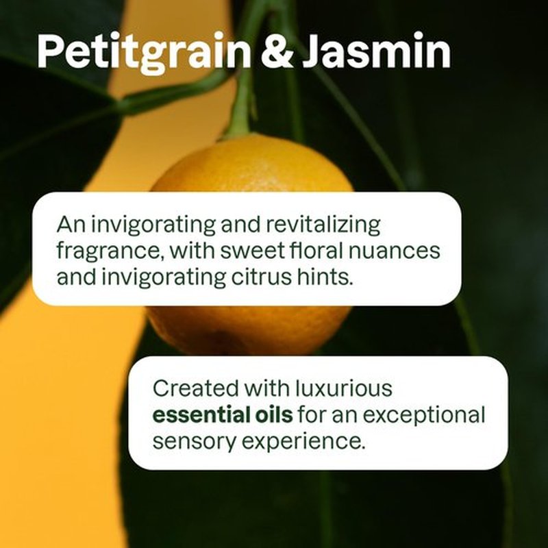 ATTITUDE Conditioner with Essential Oils, Plant and Mineral-Based Ingredients, Vegan Beauty Products, Aluminum Bottle, Volumizing, Petitgrain and Jasmine, 16 Fl Oz