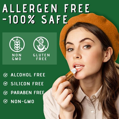RBUGR 320 Pcs Lip Balm Bulk, 12 Flavored Pack of Lip Balms Natural Lip Balm Pack, Moisturising Organic Lip Balm Set for Cracked Lips, Bulk Gifts Stocking Stuffers Party Favors(4.2g/0.15oz)
