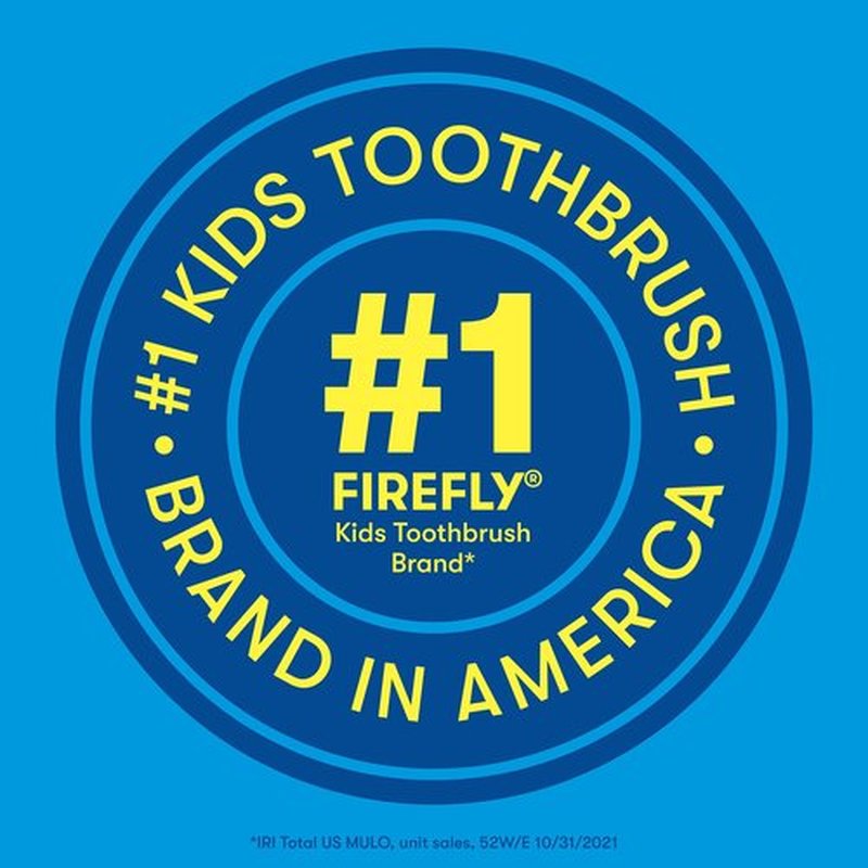 FIREFLY Transformers Sonic Toothbrush with 3D Cover, Soft, Ages 3+