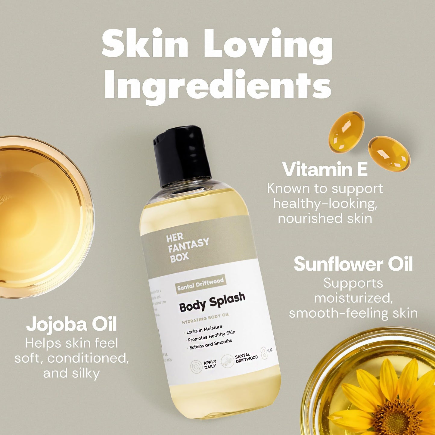 Her Fantasy Box | Body Splash Santal Driftwood