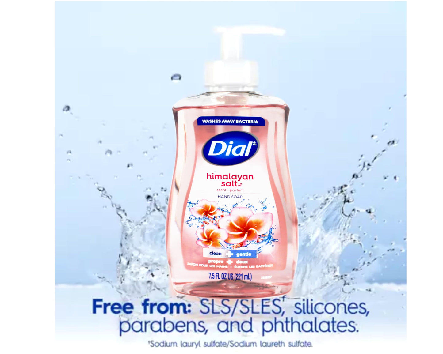 Dial Liq Handsoap A/B Pink 7.5 Oz,pack of 2