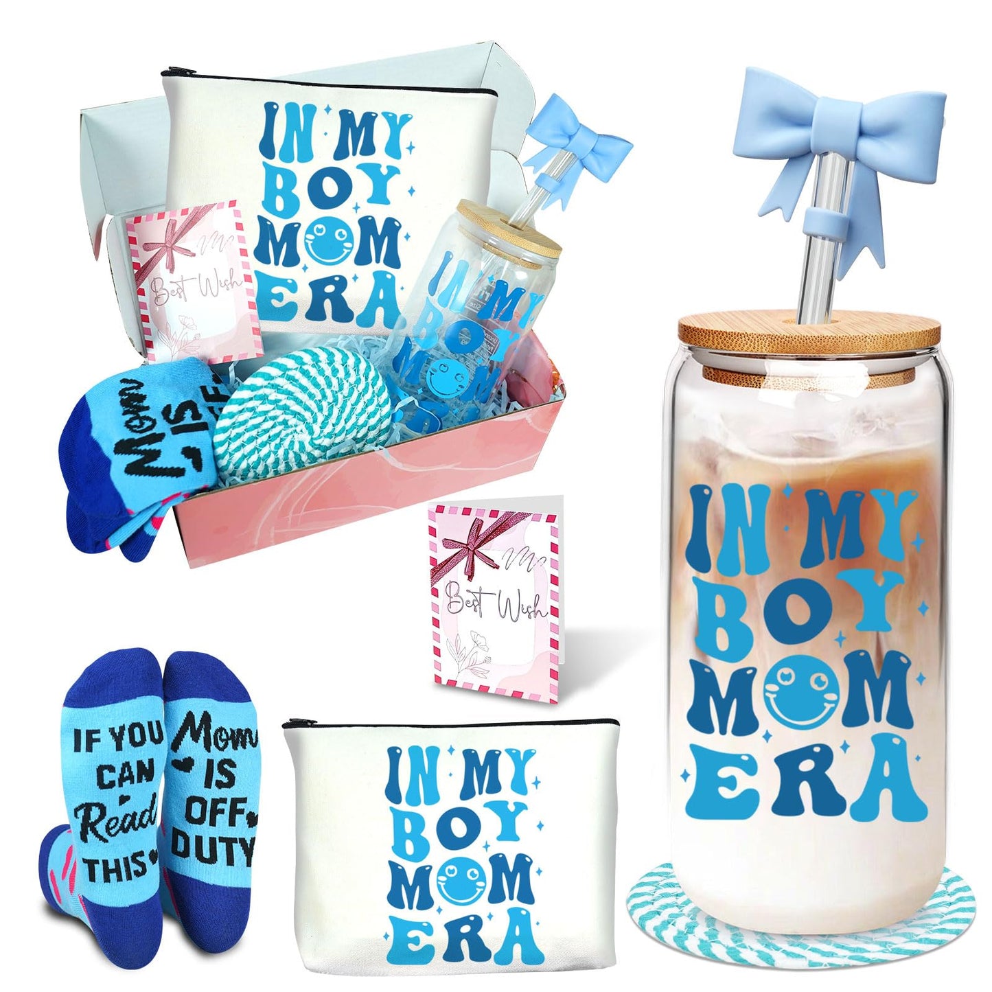 ANOTION Boy Mom Gift Set - Thanksgiving Gifts for New Mom