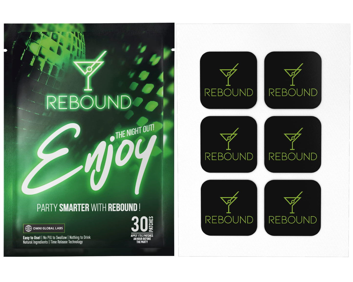 Rebound Patch Flex - Pack of 30 Patches