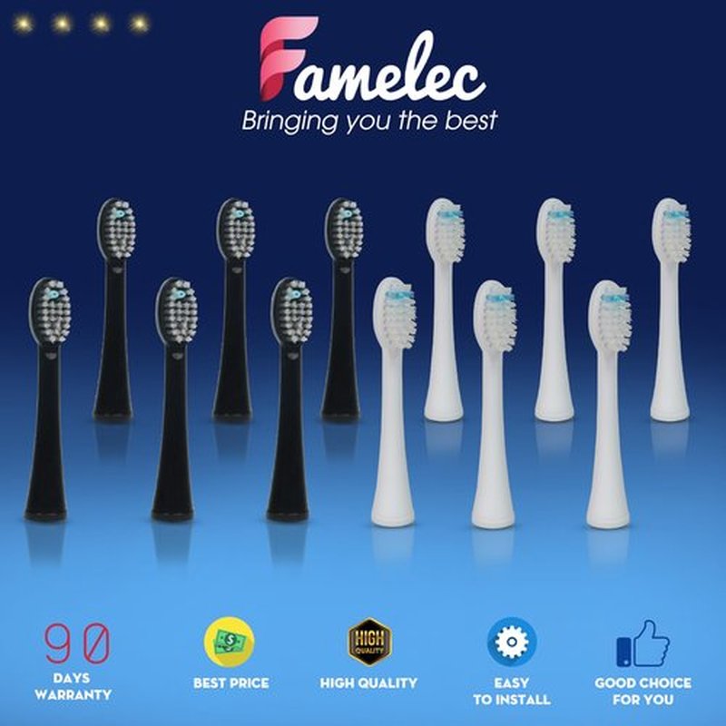 12Pcs Flossing Toothbrush Heads for Sonic Fusion 2.0 Waterpik Toothbrush Replacement Waterpik Replacement Heads SF01/SF02/SF03/SF04, Soft Bristles Brush Heads Compatible with waterpik sonic fusion 2.0