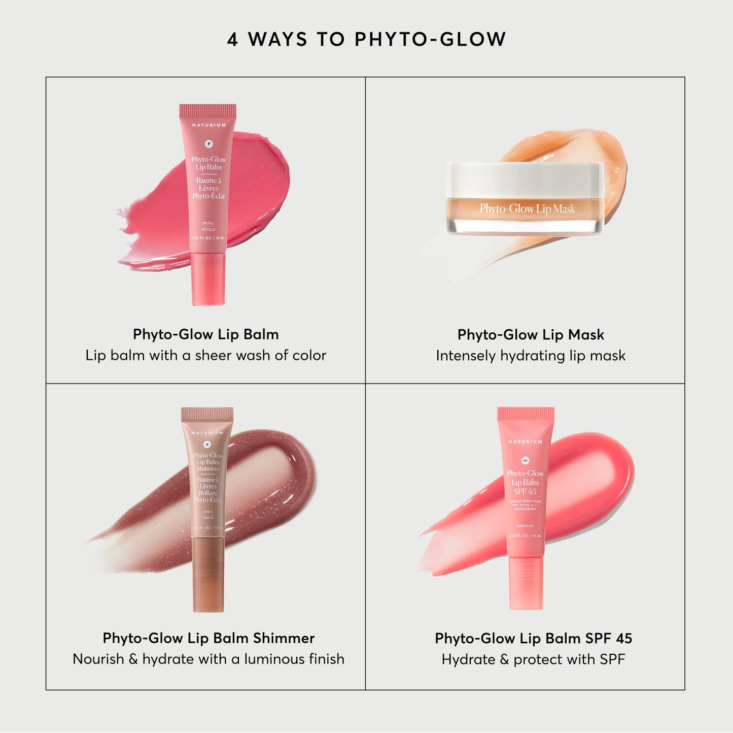 Naturium Phyto-Glow Lip Balm Shimmer | With Plant Squalane Hydrates, Shea & Cupuaçu Butter | 0.34 FL OZ / 10 mL, Orbit