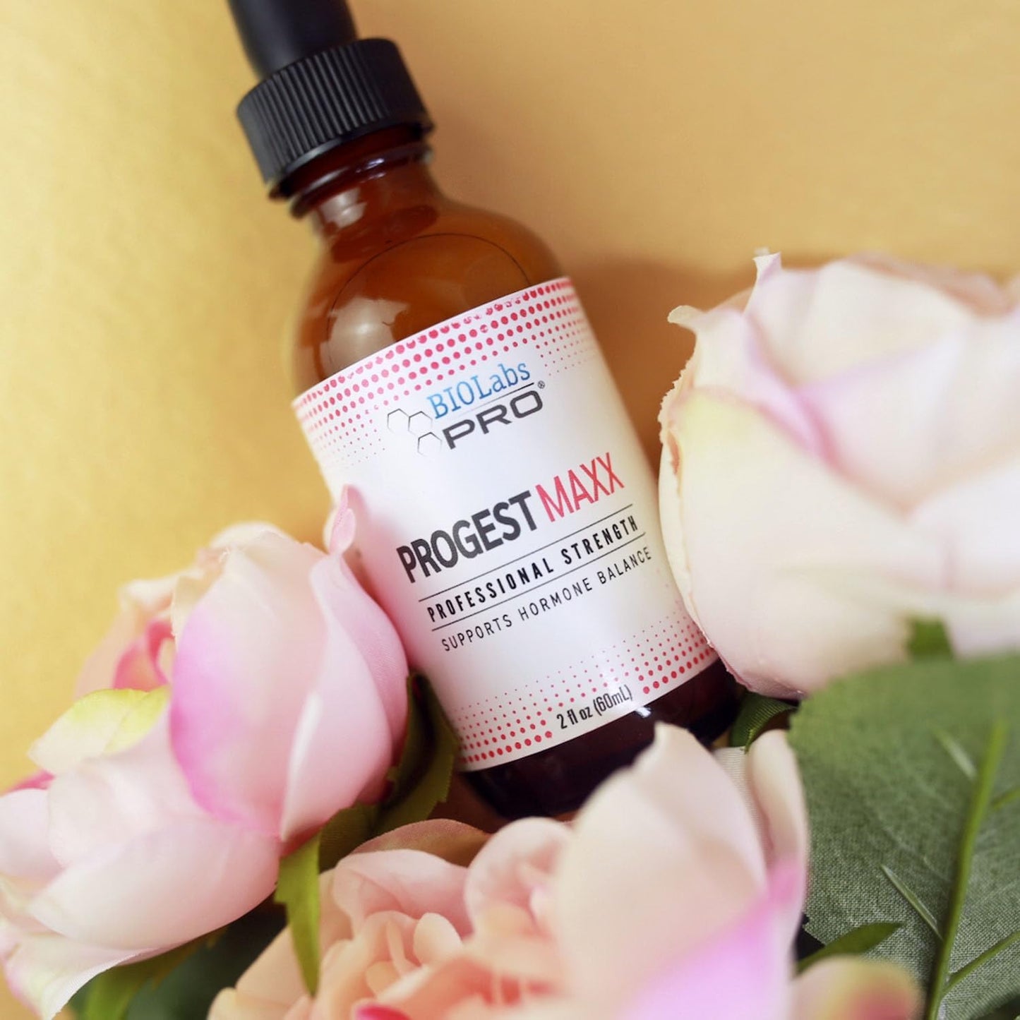 Progest MAXX Progesterone Oil - Natural Bioidentical Support for Women | 2oz Bottle - Menopause Relief