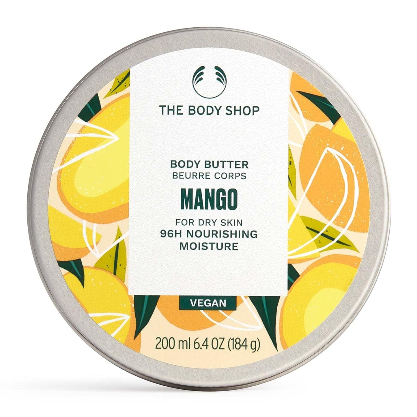 The Body Shop Pink Grapefruit Body Butter – Nourishing & Moisturizing Skincare for Normal Skin – Vegan – 6.75 oz