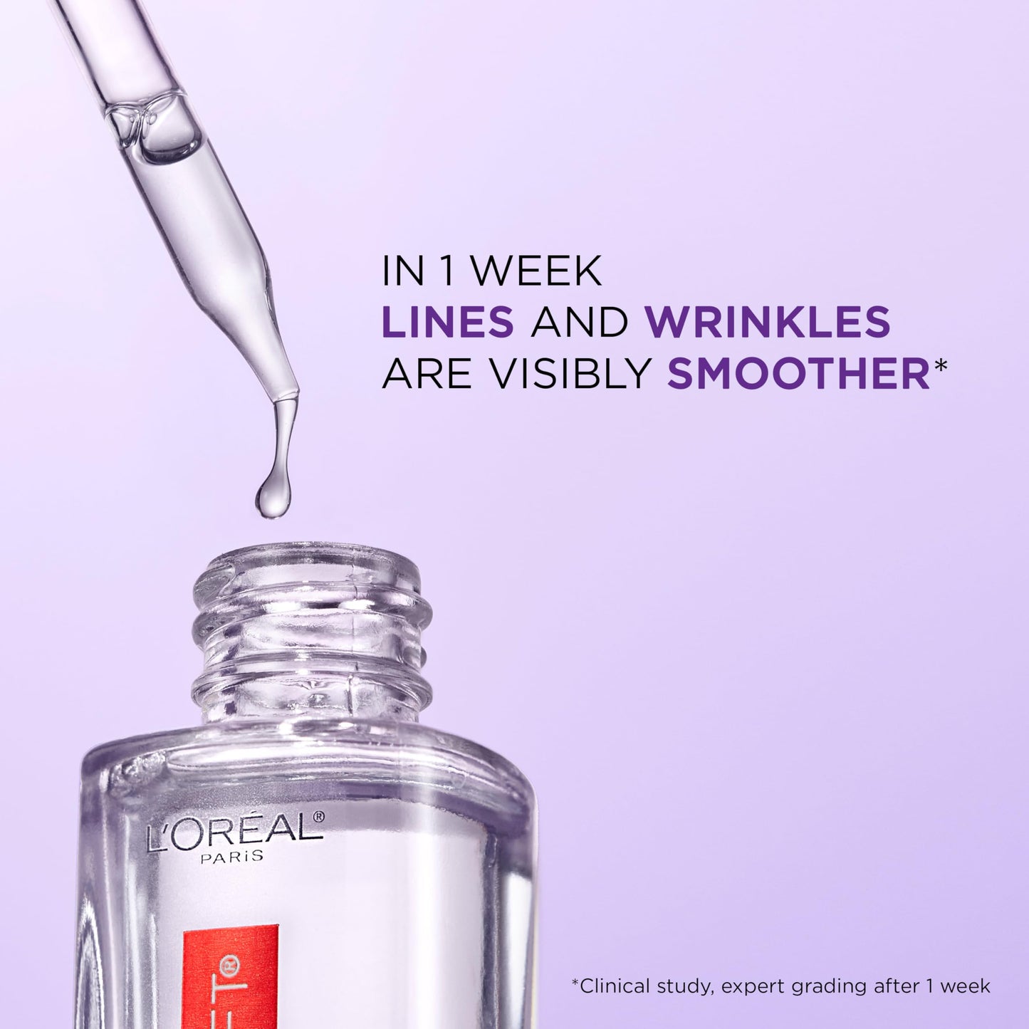 L'Oreal Paris Revitalift 1.5% Pure Hyaluronic Acid Face Serum + 0.3% Pure Retinol Night Serum, 1 kit