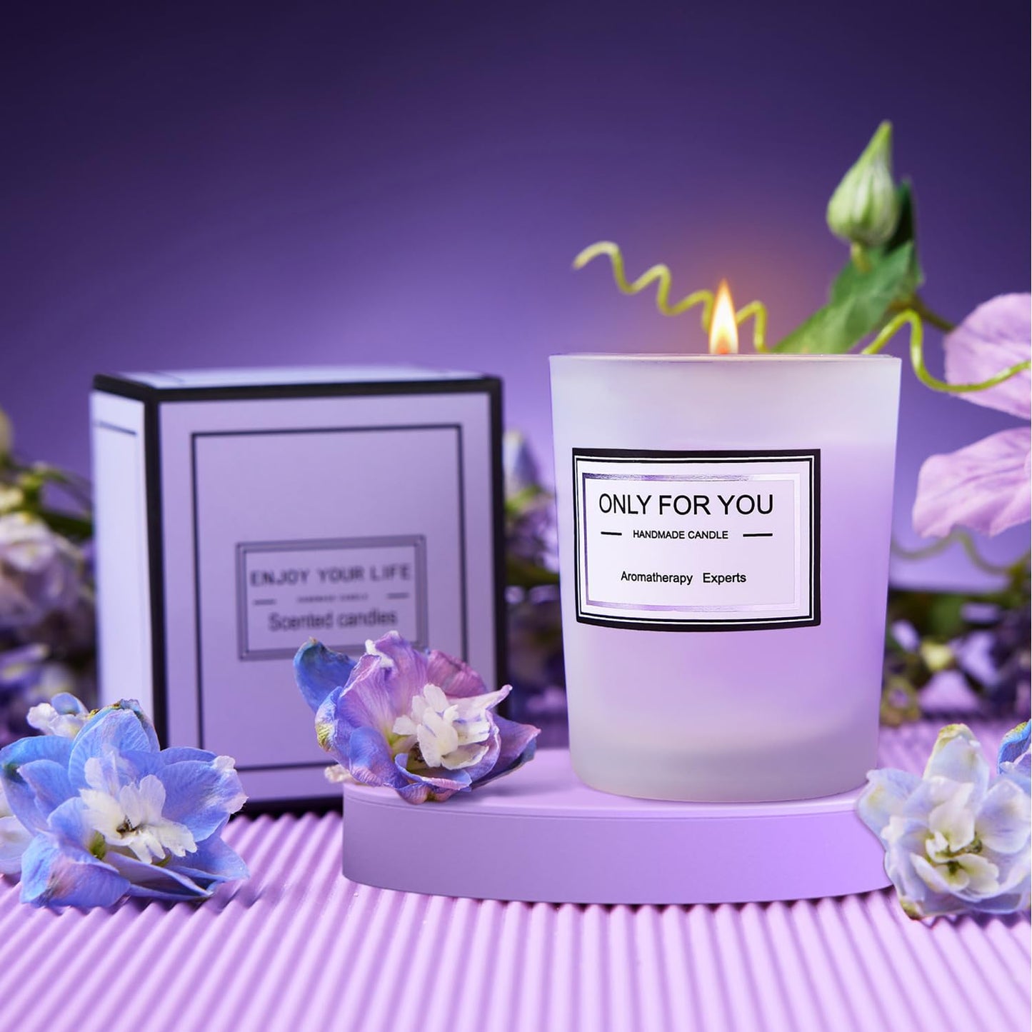 Mothers Day Gifts for Mom Wife Grandma Sister Friends, Birthday Personalized Gifts for Women Girlfriend Her, Unique Spa Relaxing Gift Baskets for Women, Get Well Soon, Self Care Gift (B)