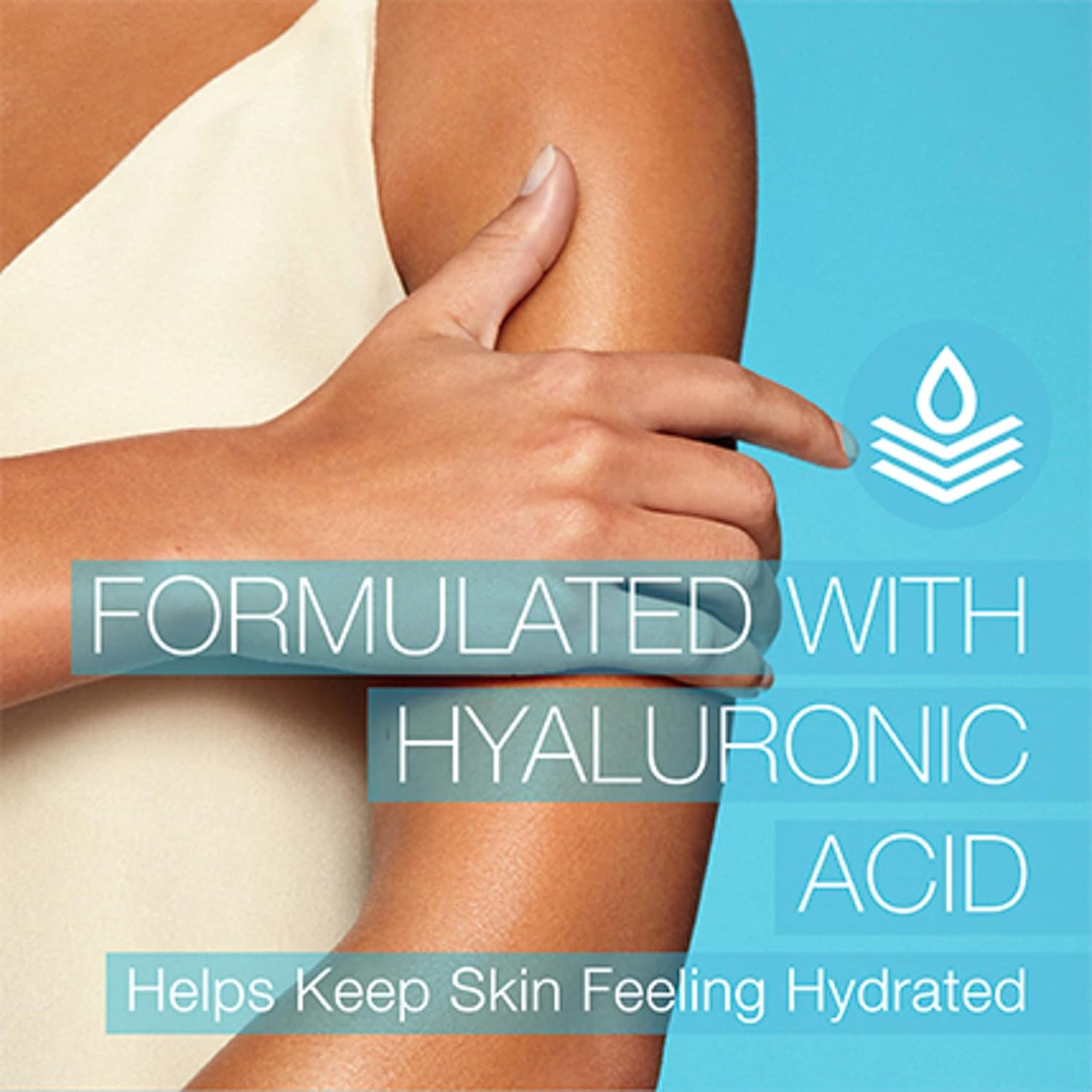 Neutrogena Hydro Boost Fragrance-Free Body Gel Cream with Hyaluronic Acid, Non-Greasy, Fast Absorbing Moisturizer & Hydrating Full Body Cream for Sensitive Skin, Paraben-Free, 16 oz (Pack of 3)