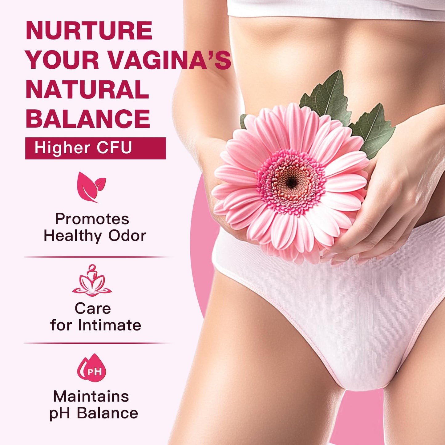 ZEBORA Probiotics for Women, Vaginal Probiotic with Cranberry, Organic Prebiotics, D-Mannose, & Vitamin C - Support Urinary Tract Health, Vaginal pH, & Gut Health - Gluten Free, 90 Vegan Capsules