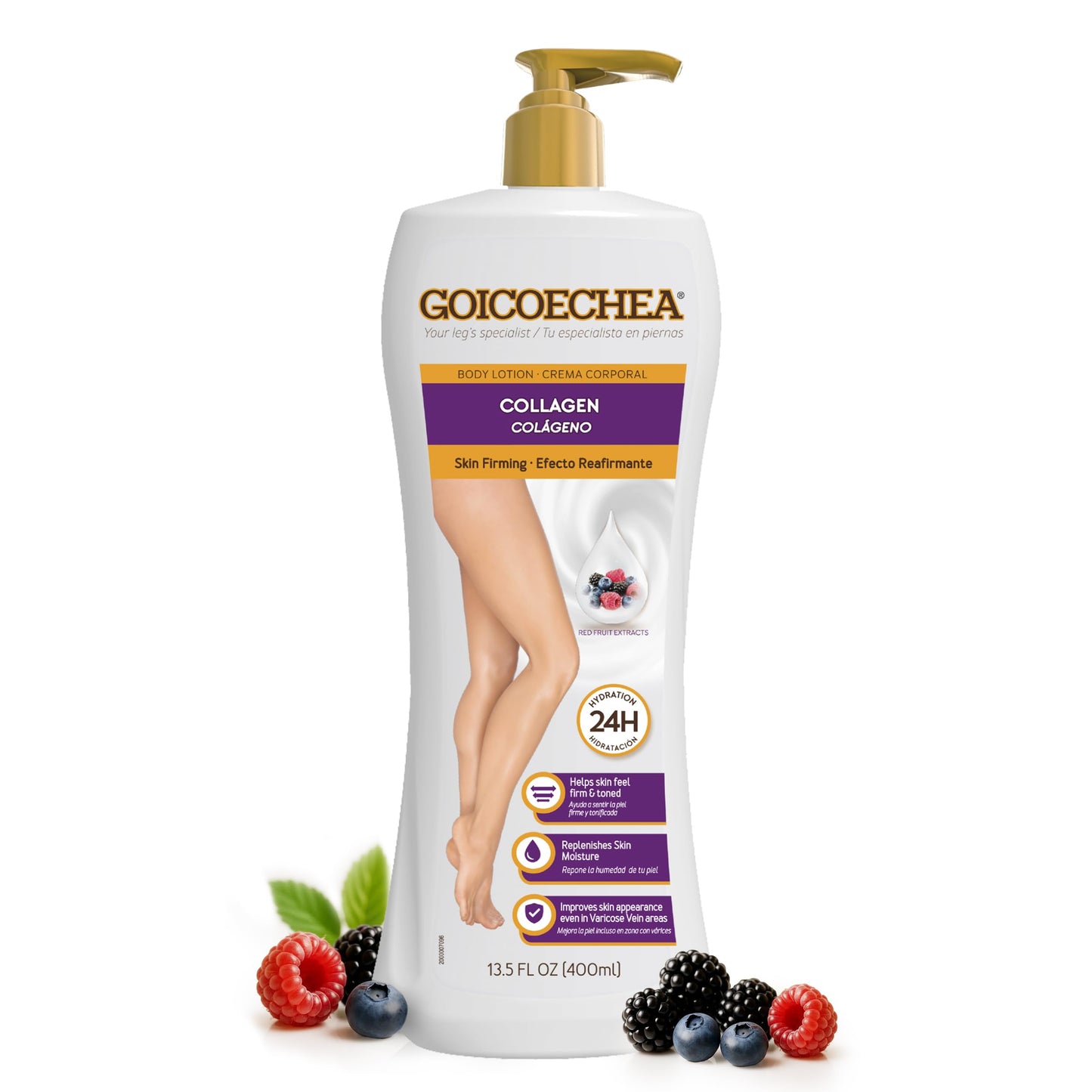 Goicoechea Skin Firming Cream with Collagen Elastin, 13.5 oz, 1-Pack