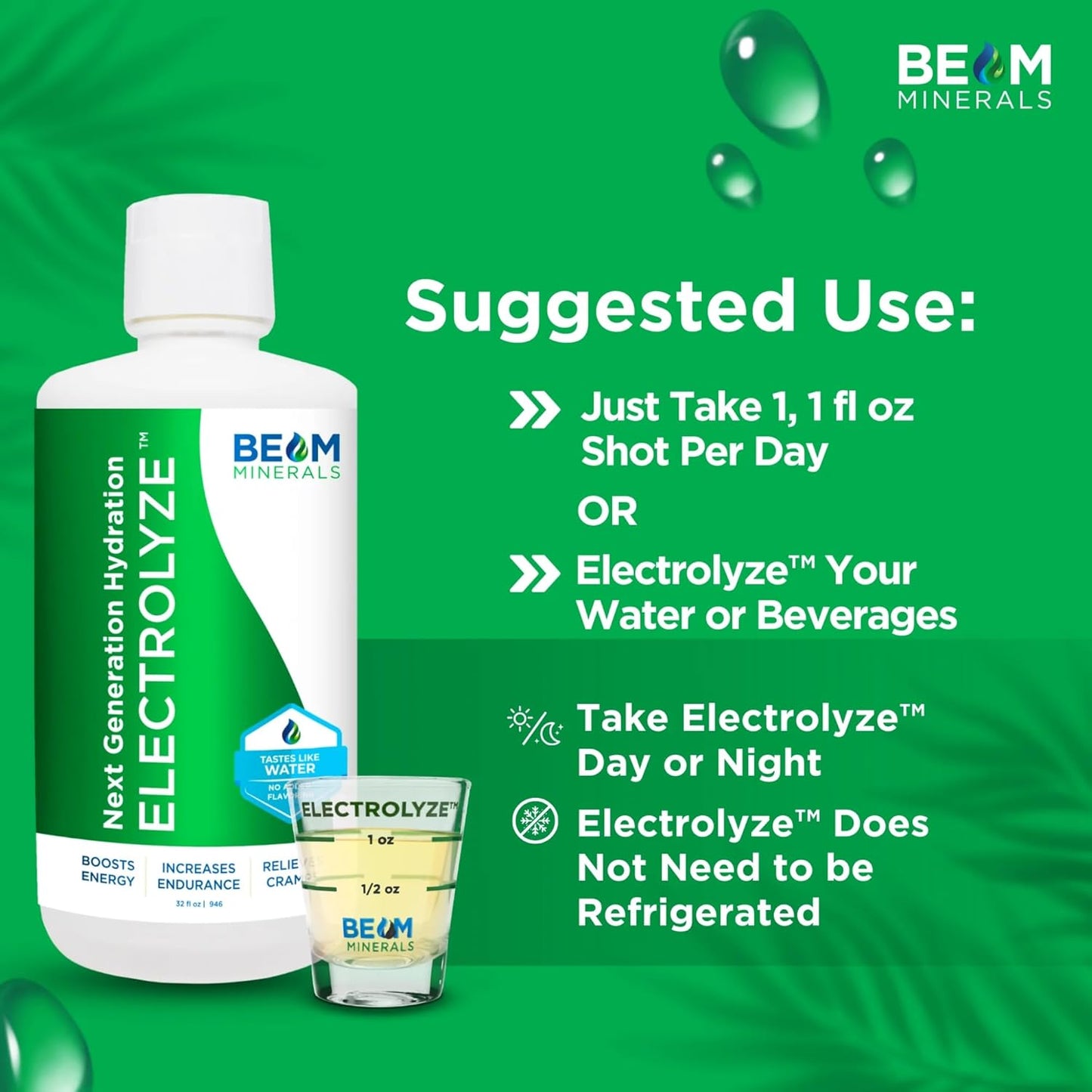 BEAM Minerals Electrolyte & Micronutrient Support Set - 100% Bioavailable Advanced Formula
