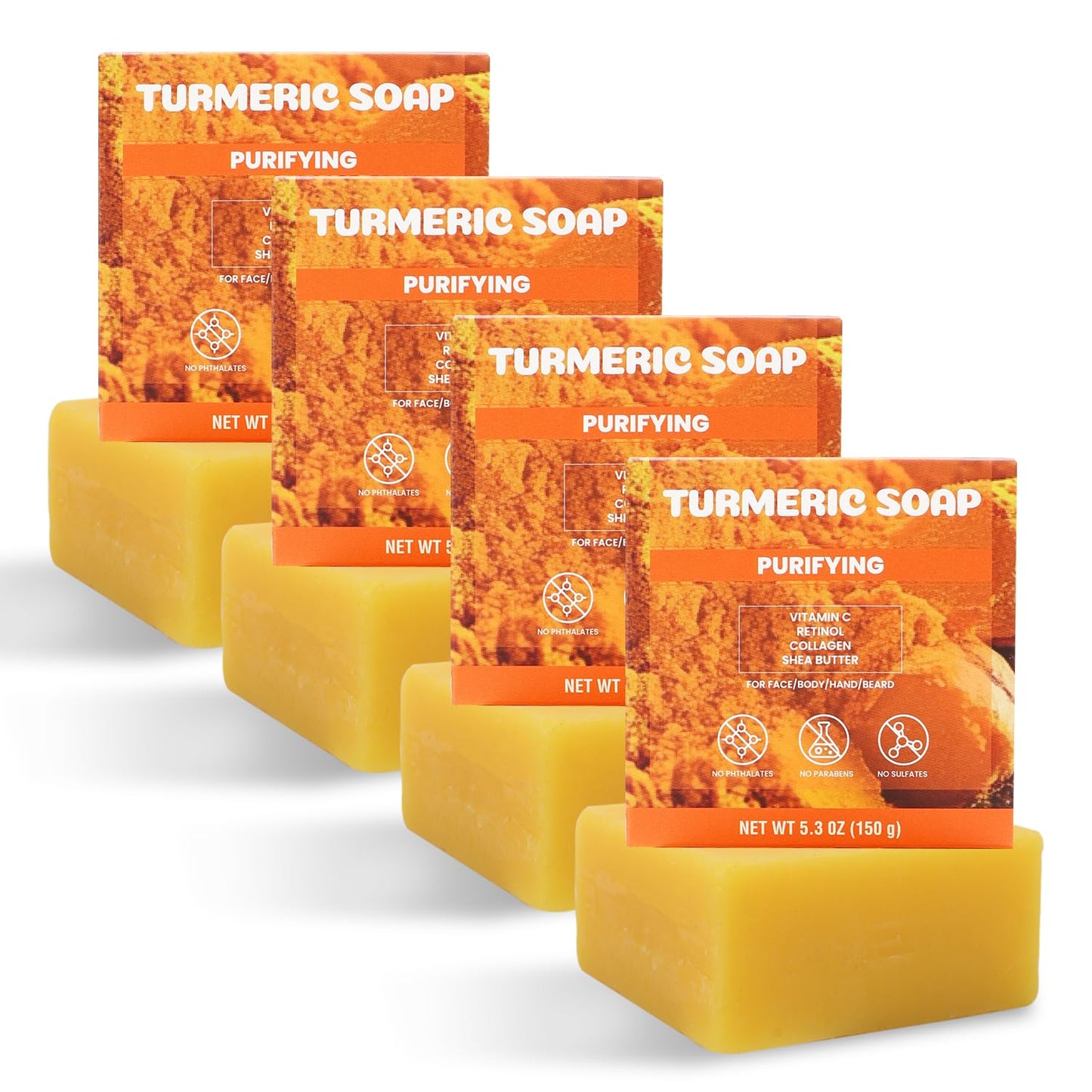 Rinse & Robust Men’s Soap Bar for Men – Natural Mens Soap – Bright Lemon Zest – Fresh, Uplifting Clean Scent – Easy-to-Enjoy for Everyday Use – All Skin Types – 5.3 oz (4-Pack)