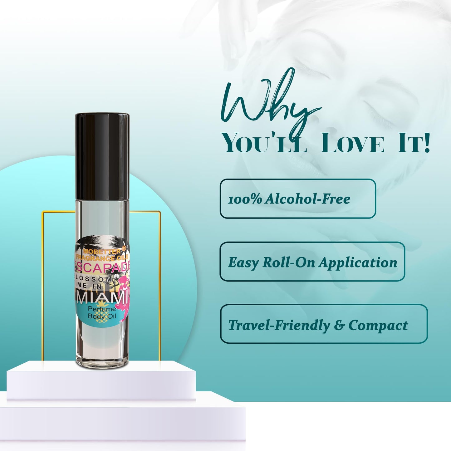 MOBETTER FRAGRANCE OILS Escapade Blossom Time In Miami Women Perfume Body Oil