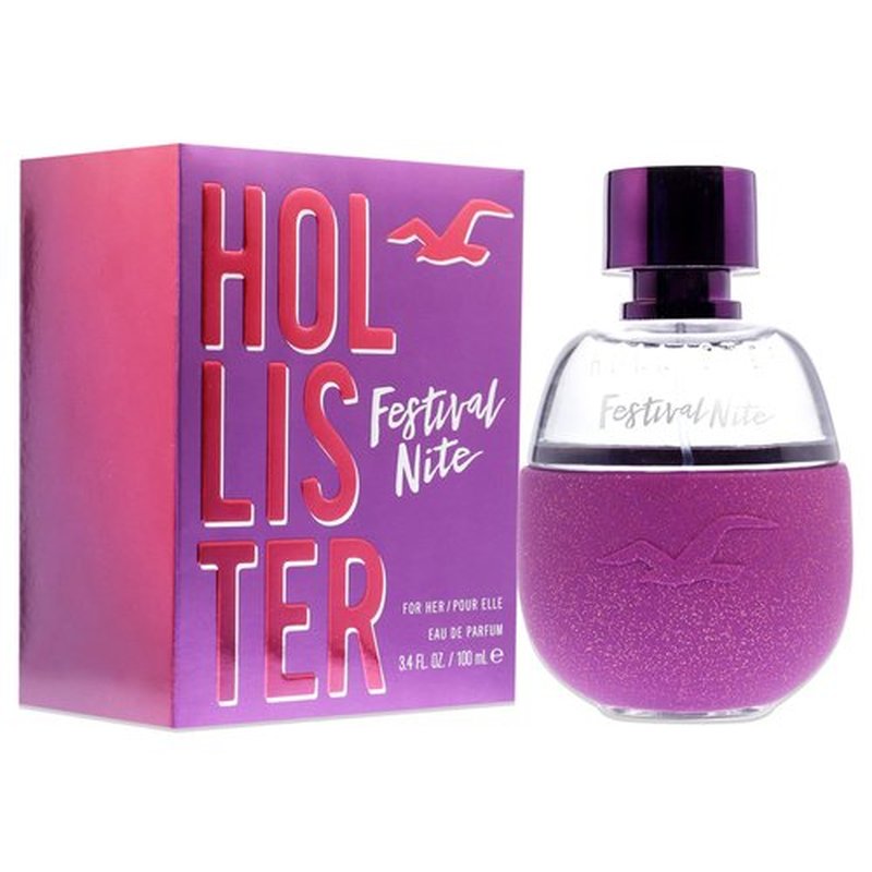 Hollister Festival Nite Women EDP Spray 3.4 oz HO26811 (Pack of 3)