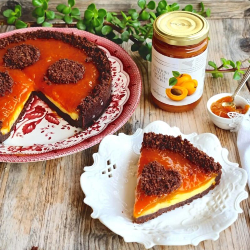 Sicilian Apricot Jam - Authentic Italian Fruit Preserve in Glass Jar | 12.7 oz (360 g)