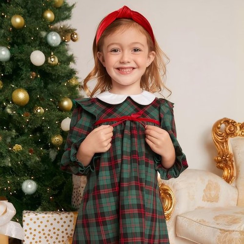 DEEKA Velvet Hair Bows & Knotted Headband & Scrunchy Fable Hair Bow Headband Set Velvet Scrunchies Alligator Clips for Toddler Girls Hair Accessories for Women and Girls (Red)