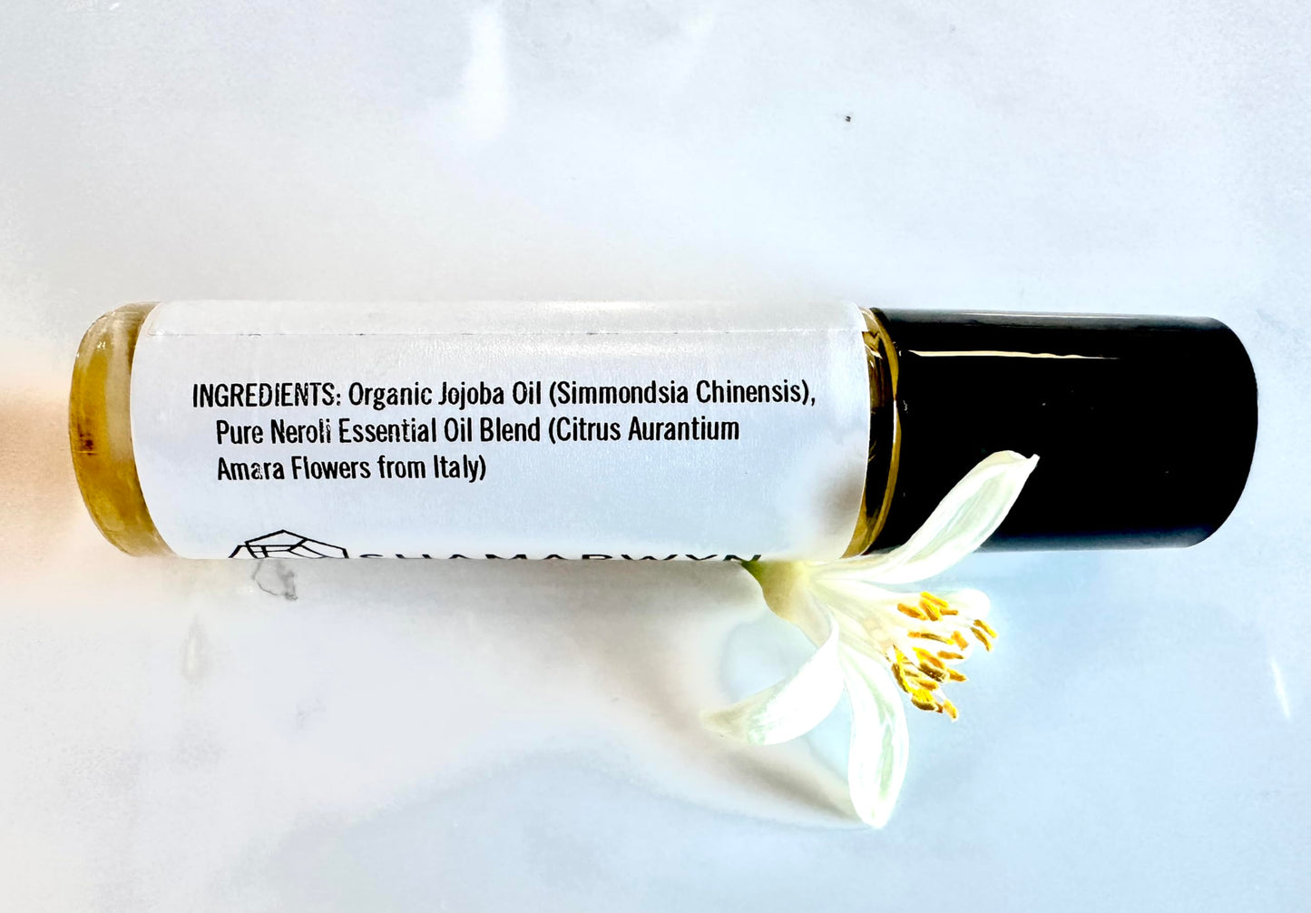 shamarwyn Neroli Perfume Oil, Natural Organic, Botanical, Pure Essential Oil Blend Roll-On 10ML