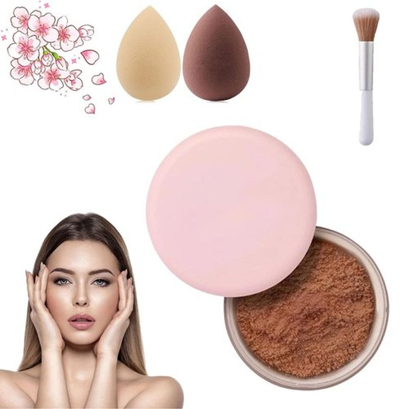 Luminance Milano Pink Powder, Luminance Milano Powder, Luminance Powder, Lightweight, Breathable, Vegan Formula, Waterproof Setting Powder for All Skin Tones (04, 0.2 Ounce (Pack of 1))