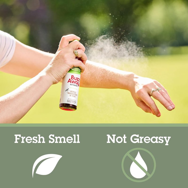 Buzz Away Extreme Insect Repellent - DEET-Free Essential Oil Bug Spray for Kids | Travel-Friendly 4 Fl Oz