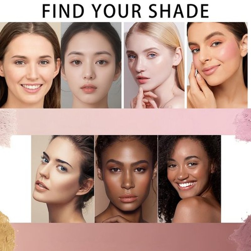 Luminancemilano Pink Powder,Pink Setting Powder,Blurring Setting Powderallaura,Allaurabeauty Setting Powder,Blurring Powder Makeup for All Skin (3, #)