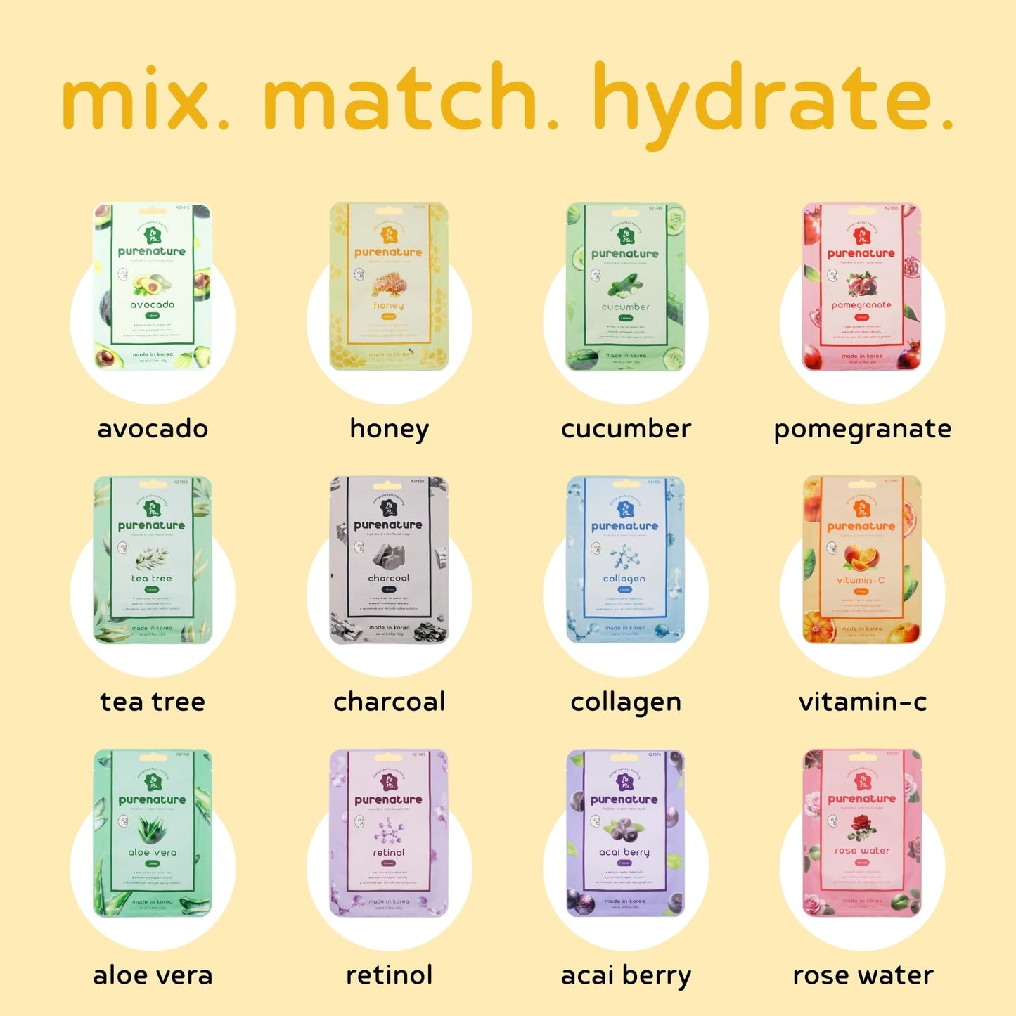 PB & JAY Honey Sheet Mask | Korean Face Mask (1 Count)