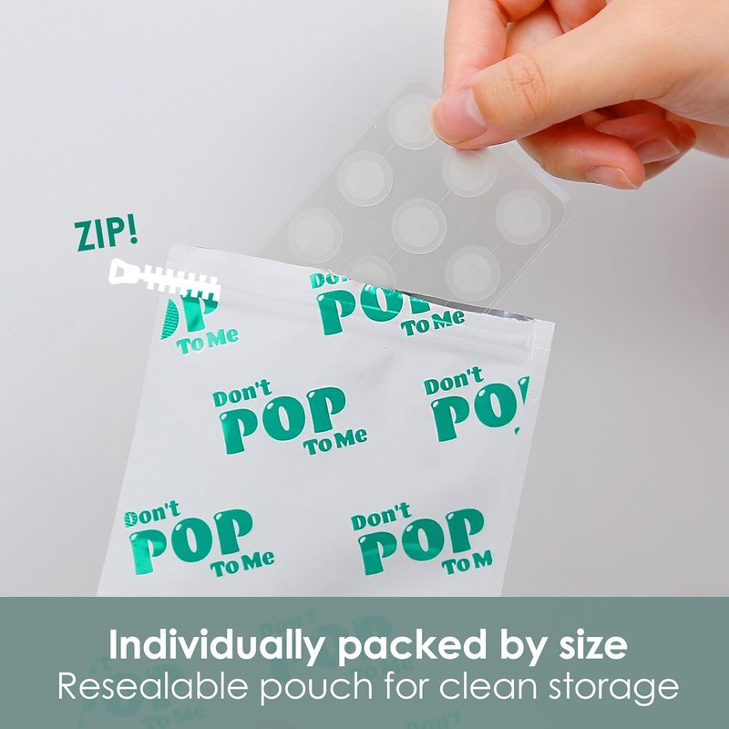 SoloVegan Blemish Patch - Invisible Hydrocolloid Acne Treatment for Breakouts | 55 Count (1 Pack)