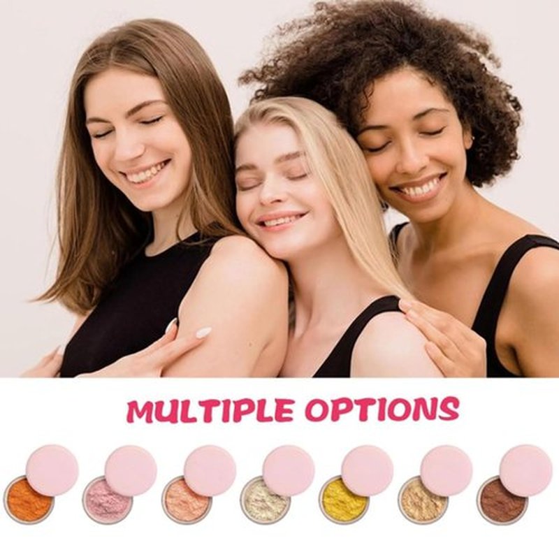 LGLGL Luminance Milano Pink Powder, Luminance Milano Setting Powder, Luminance Milano Powder, Beauty Pink Setting Powder, Beauty Blurring Powder, Beauty Blurring Setting Powder for All Skin Tones