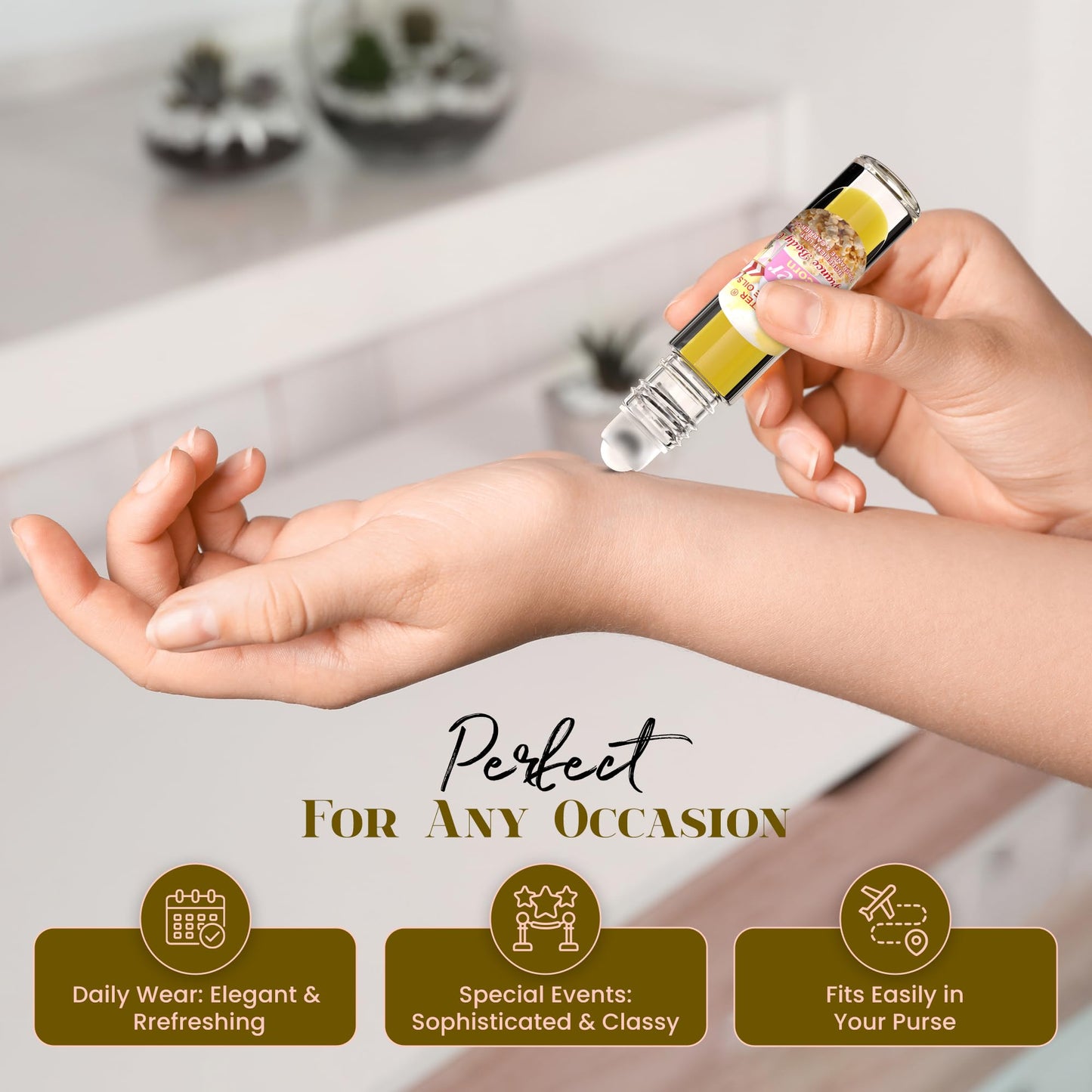 MOBETTER FRAGRANCE OILS Powder Popcorn Fragrance Body Oil for Unisex