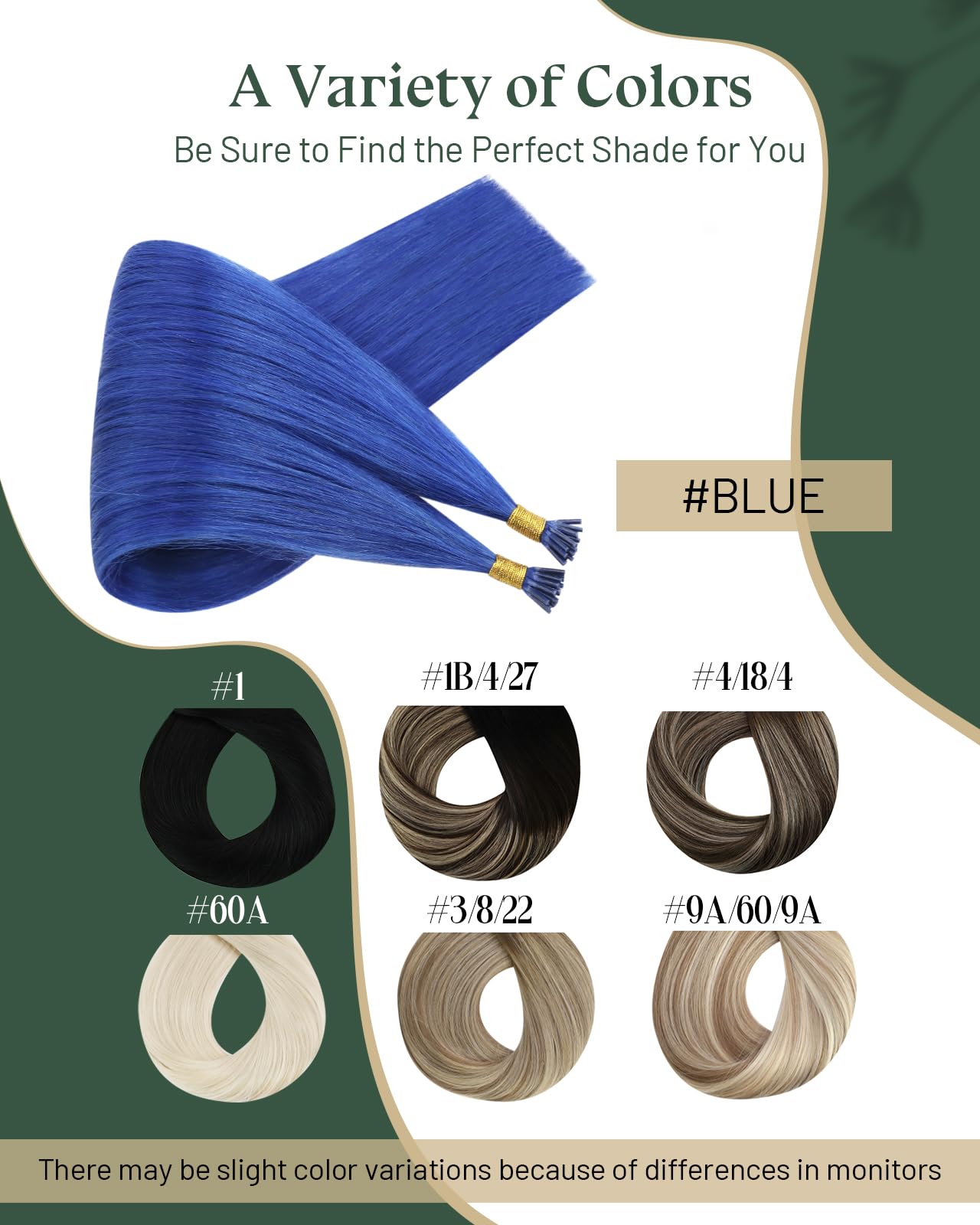 Ugeat Hair I Tip Hair Extensions Colored 25s I tip Hair Extensions Human Hair for Party Blue Itip Hair Extensions Real Human Hair Cosplay Pre Bonded Hair Extensions Purple 14 Inch 20g