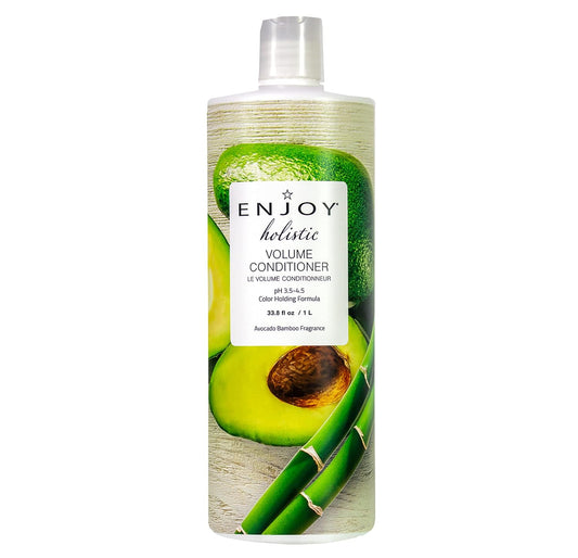 ENJOY Hair Care Holistic Volume Conditioner, pH 3.5-4.5, Hair Conditioner For Damaged Hair, Conditioner Curly Hair Products - 10 Fl Oz