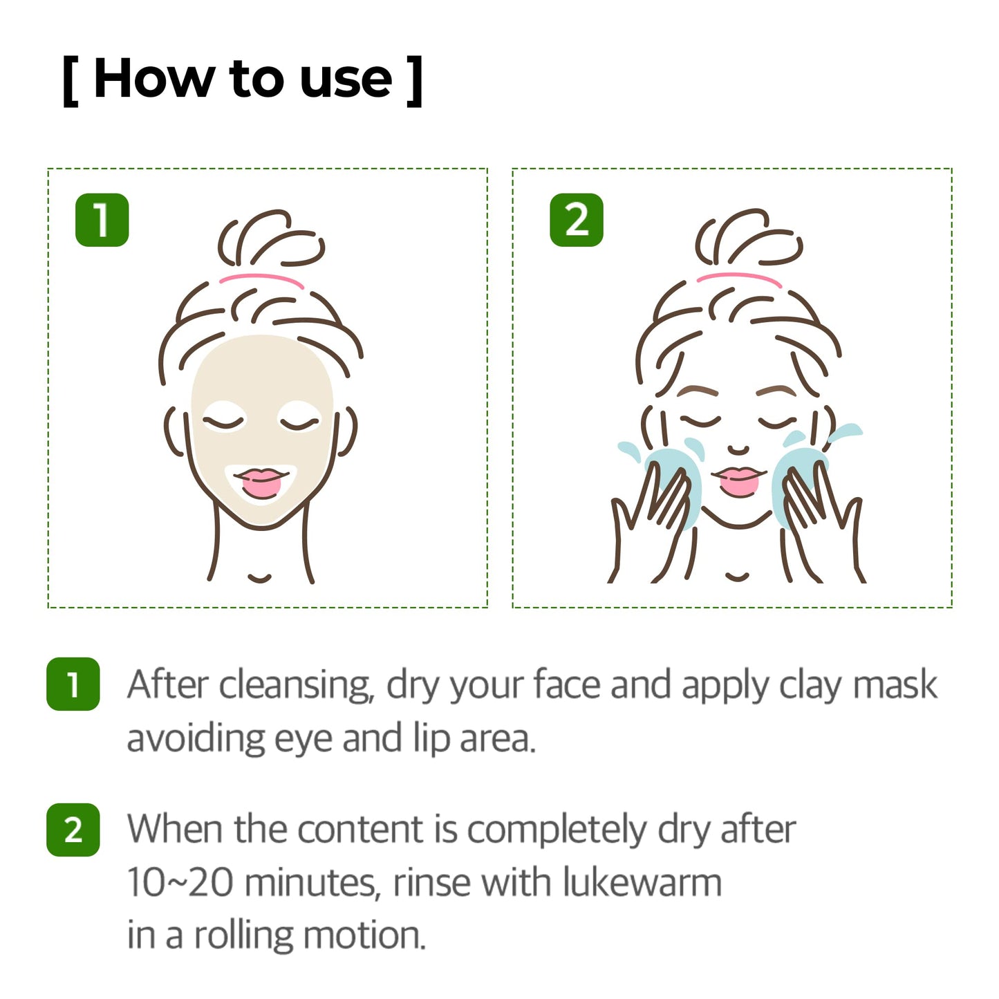SOME BY MI Super Matcha Pore Clean Clay Mask - 3.52Oz, 100g - Made from Match Water for Sensitive Skin - Skin Moisturizing Effect with Sebum and Pore Care - Korean Skin Care
