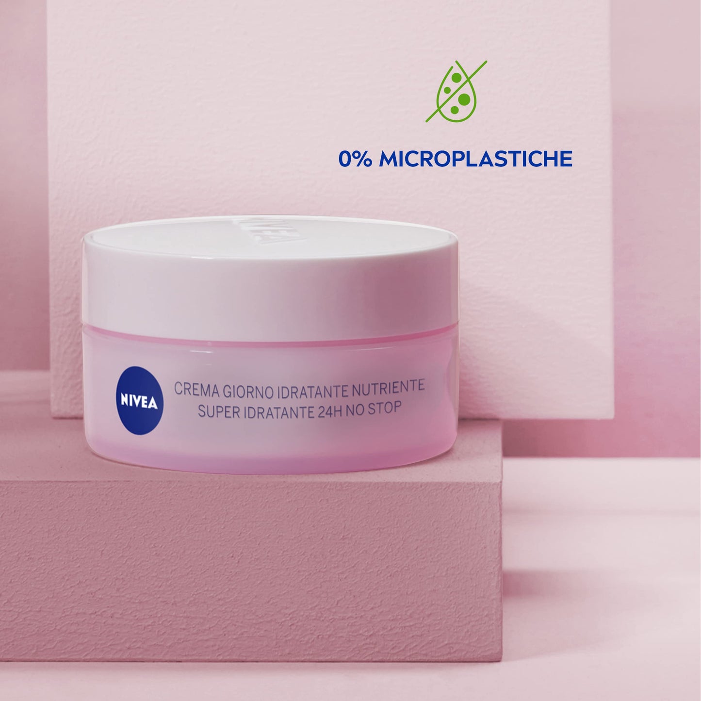 NIVEA Visage Intensive Hydration Day Cream for Dry & Sensitive Skin – Rich Moisturising Facial Cream with Natural Almond Oil & Hydra IQ, 50 ml