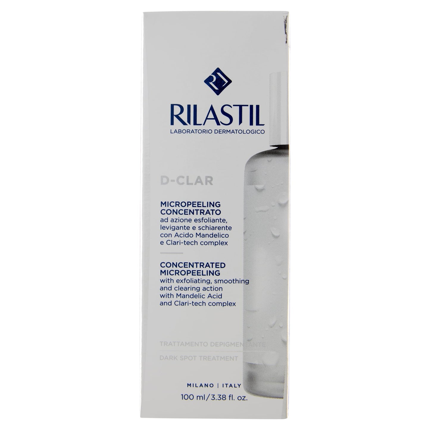 Rilastil D-Clar Concentrated Micropeel 100ml+40 Cotton Pads
