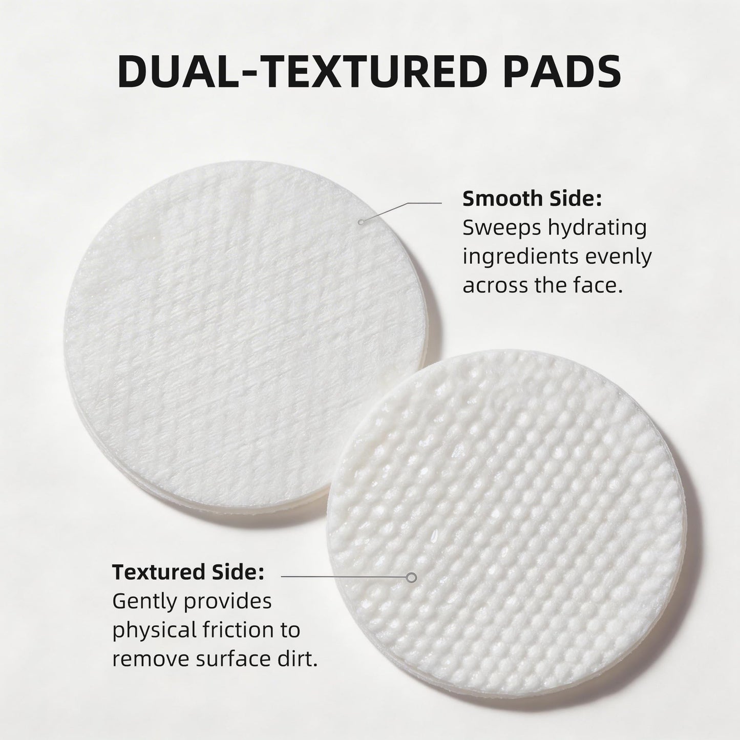 DouceWand Glycolic Acid 10% Resurfacing Pads (70 Count), 10% Ultra Pure Glycolic Acid + 2% Salicylic Acid - Exfoliating Peel for Face & Body with Niacinamide & Tweezers