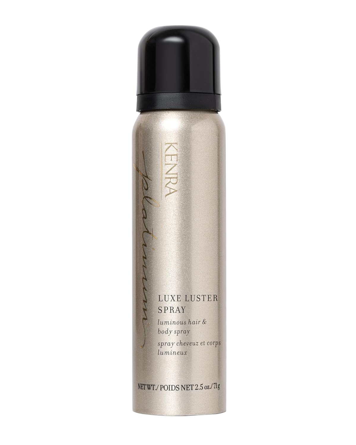 Kenra Platinum Luxe Luster Spray - Luminous Hair & Body Mist for All Hair Types, 2.5 oz