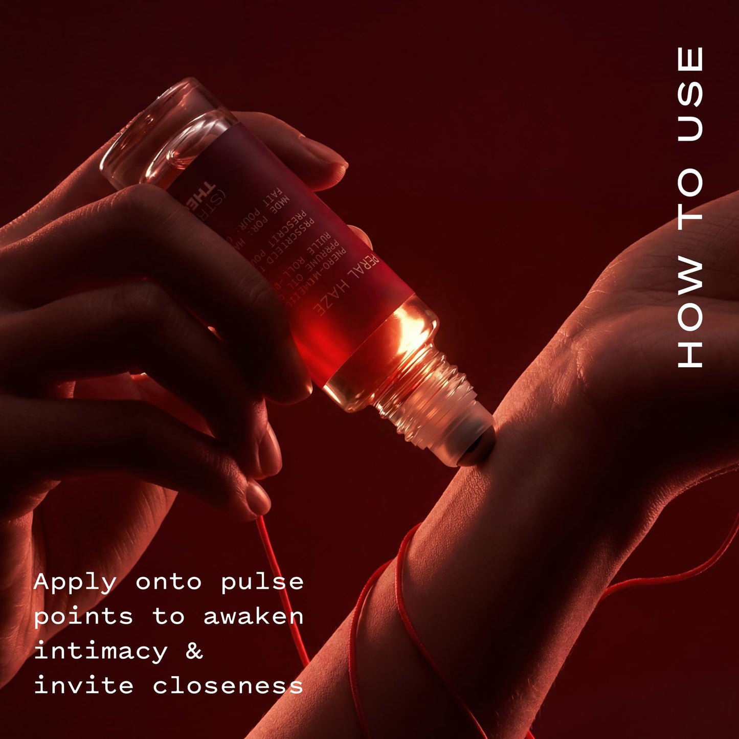 STRING THEORY x Off Campus - Hannah - Women's Pheromone Roll On Perfume Oil - Spicy & Sweet Vanilla Amber Boozy Gourmand Musk - Dark Rum, Vanilla, Tonka Bean - Lasts 3 Hrs Long - Phero-Mimetic Perfume