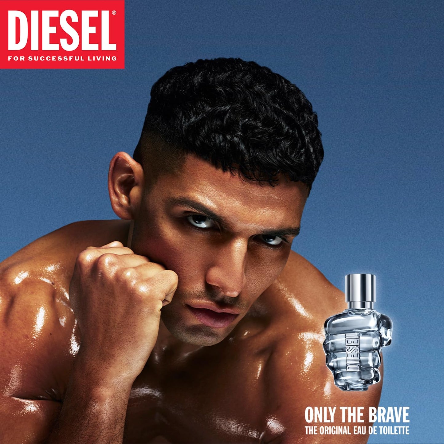 Diesel Only the Brave Eau de Toilette Spray Cologne for Men, 4.2 Fl. Oz.