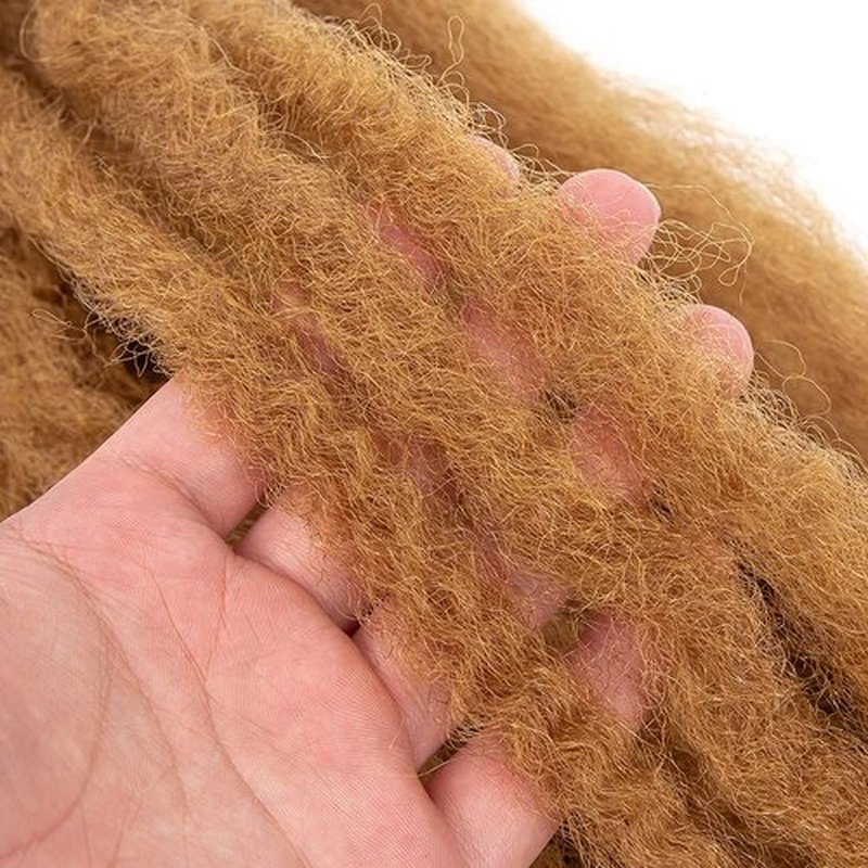 Ayana Marley Hair 3 Packs Marley Twist Braiding Hair Marley Braiding Hair For Faux Locs Crochet Hair 24Inch Long Afro Synthetic Hair Extensions (24 inch-3 pack, 27#)