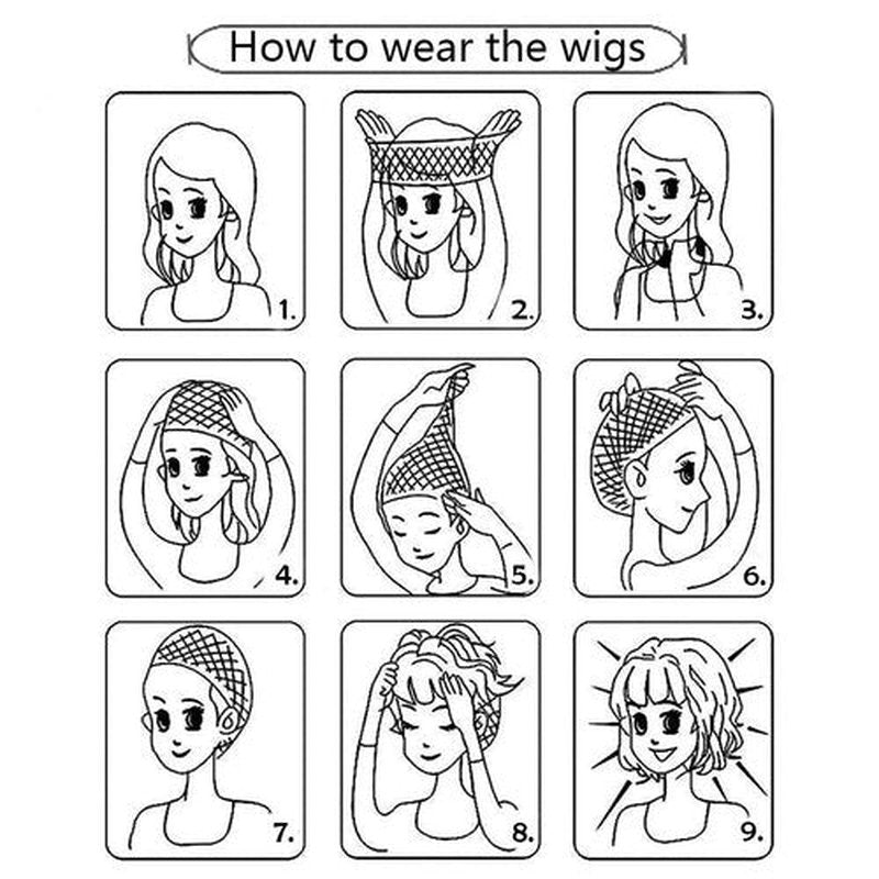 Kaneles Blue Wigs for Women Long Curly Wavy Soft Heat Resistant Synthetic Fiber Party Cosplay Accessories Wigs(Blue)