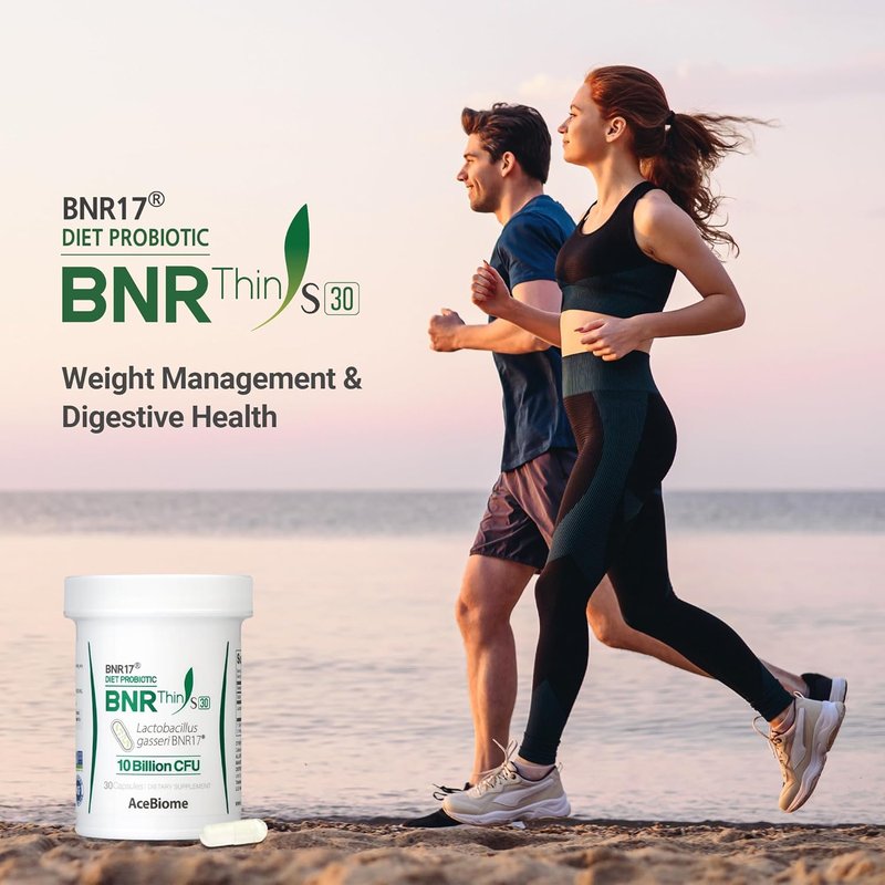 Lactobacillus Gasseri BNR17 Probiotic - 10 Billion CFU, 30 Capsules for Digestive Health