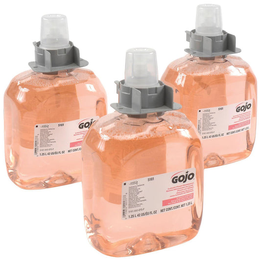 GOJO Luxury Foam Handwash Refill - Cranberry Scent, EcoLogo Certified | 1250 mL (Pack of 3)