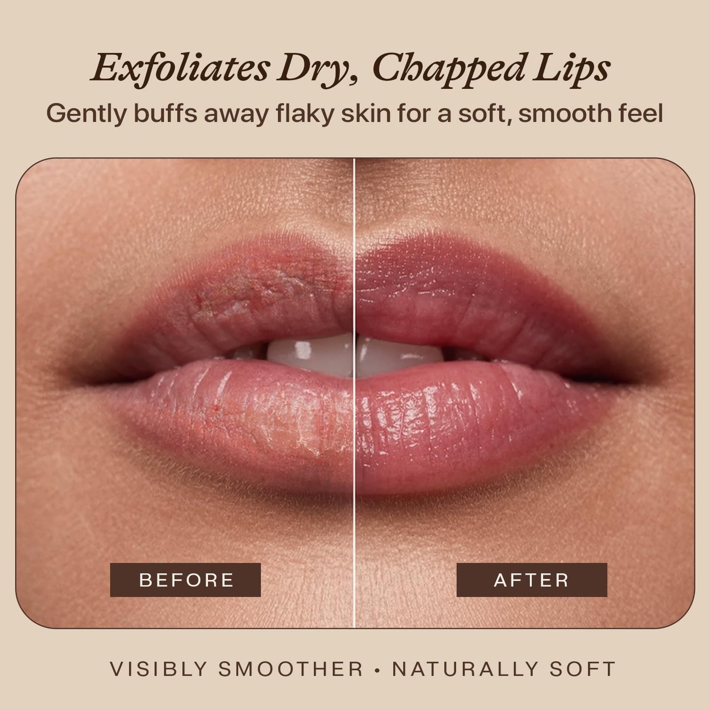 USDA Organic Lip Scrub Berry - USA Made with Natural Ingredients, Moisturizing Scrub Exfoliator for Dry Lips, Lip Sugar Scrubber Exfoliator for Smooth Lips, Small Beauty Gifts