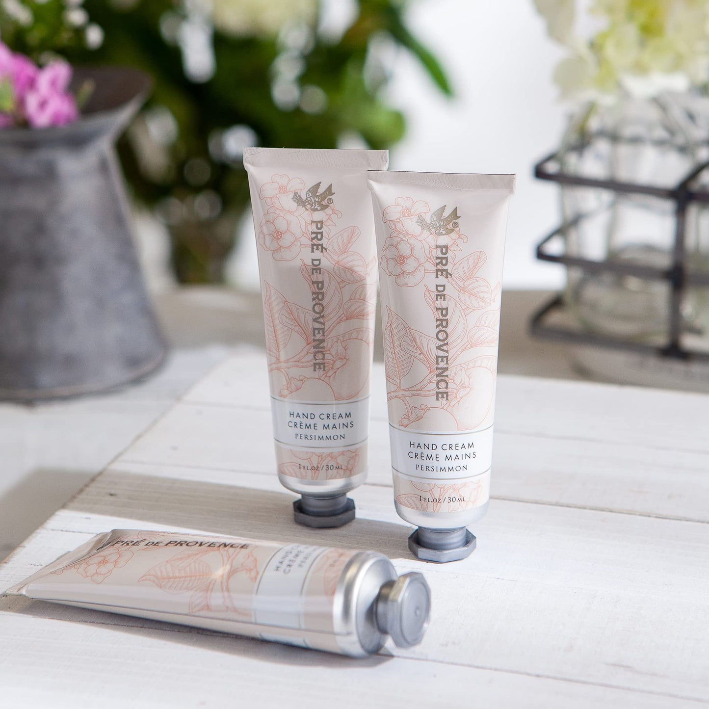 Pre de Provence Collection Shea Butter Enriched Rich & Nourishing Hand Cream, 30 ML, Persimmon