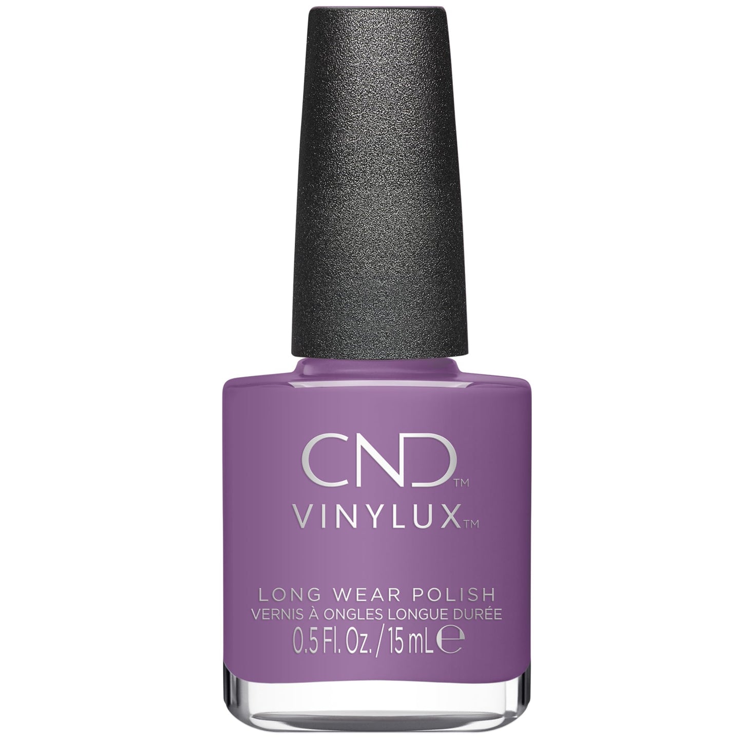 CND Vinylux Longwear Purple Nail Polish, Gel-like Shine & Chip Resistant Color, Lilac Longing, 0.5 fl. oz