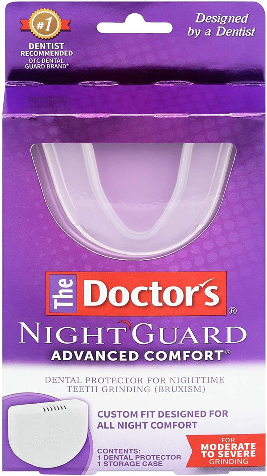 The Doctor's Nightguard, Dental Guard for Teeth Grinding (1 Count (Pack of 1))