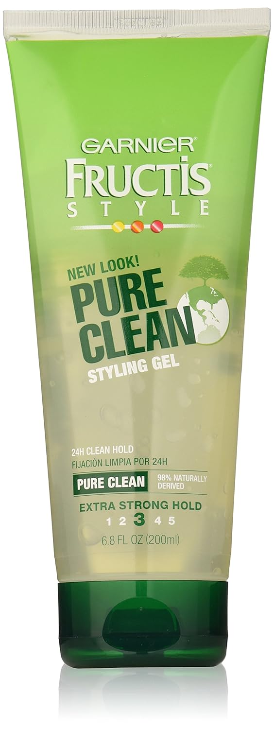 Garnier Fructis Style Pure Clean Styling Gel, 6.80 Oz ( Pack of 6)